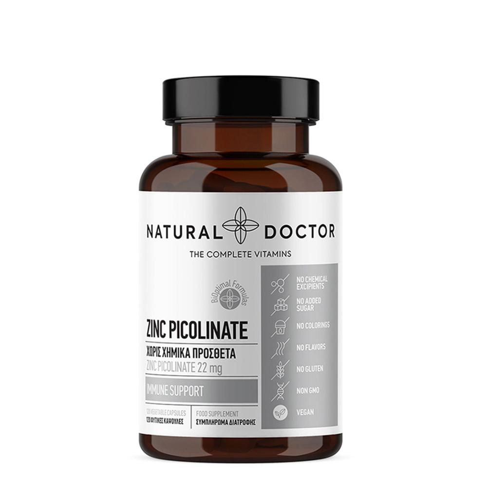 NATURAL DOCTOR - Zinc Picolinate - 120caps